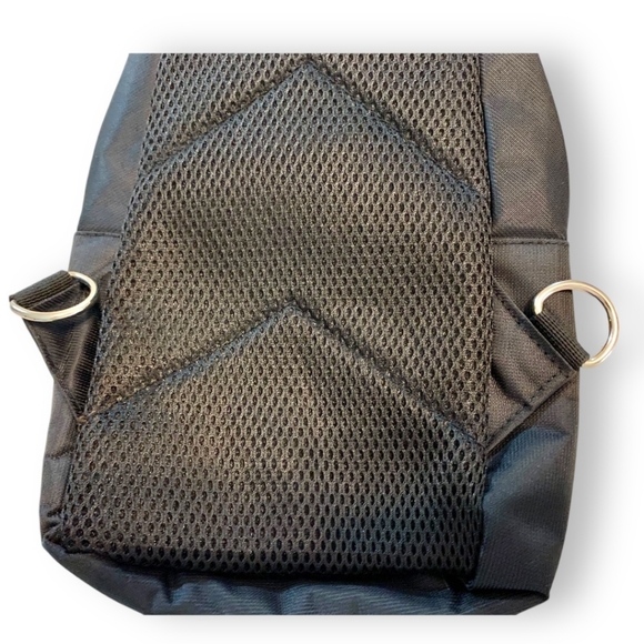 NWT Kuchen & Bag 1980 Music Crossbody Backpac Black & White W/ Adjustable Strap - Picture 6 of 14